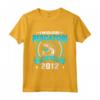 Bambino I migliori pescatori sono nati nel 2012 - 9 anni Compleanno Maglietta Pesca Vintage - Regalo per Bambini e Ragazzi