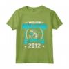 Bambino I migliori pescatori sono nati nel 2012 - 9 anni Compleanno Maglietta Pesca Vintage - Regalo per Bambini e Ragazzi