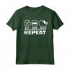 Eat Sleep Skate - Skateboard Skateboarder T-shirt - Regalo Compleanno per Appassionati di Skateboard e Giochi di Skateboard