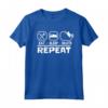Eat Sleep Skate - Skateboard Skateboarder T-shirt - Regalo Compleanno per Appassionati di Skateboard e Giochi di Skateboard
