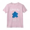 Gioca sempre con Blue Meeple - Maglietta da Gioco da Tavolo per Giocatori Blu - Ideale per Serate con Amici e Familiari