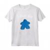 Gioca sempre con Blue Meeple - Maglietta da Gioco da Tavolo per Giocatori Blu - Ideale per Serate con Amici e Familiari