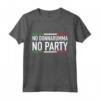 No Donnarumma No Party Italia 2021 Maglia Design Maglietta - Ideale Regalo di Compleanno per Tifosi di Calcio Italiani