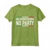 No Donnarumma No Party Italia 2021 Maglia Design Maglietta - Ideale Regalo di Compleanno per Tifosi di Calcio Italiani