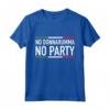 No Donnarumma No Party Italia 2021 Maglia Design Maglietta - Ideale Regalo di Compleanno per Tifosi di Calcio Italiani