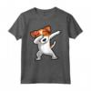Dabbing Jack Russell Terrier Dab Funny - Maglietta HapTiger Vintage per Uomini, Donne e Bambini - Ideale per Regalo di Compleanno, Natale o Laurea