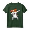 Dabbing Jack Russell Terrier Dab Funny - Maglietta HapTiger Vintage per Uomini, Donne e Bambini - Ideale per Regalo di Compleanno, Natale o Laurea