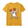 Dabbing Jack Russell Terrier Dab Funny - Maglietta HapTiger Vintage per Uomini, Donne e Bambini - Ideale per Regalo di Compleanno, Natale o Laurea