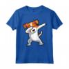 Dabbing Jack Russell Terrier Dab Funny - Maglietta HapTiger Vintage per Uomini, Donne e Bambini - Ideale per Regalo di Compleanno, Natale o Laurea