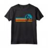 Maglietta Vintage Retro MTB Mountain Bike Sun Set Uomo - Ride in Style - Ideale Regalo per Appassionati di Mountain Bike