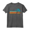 Maglietta Vintage Retro MTB Mountain Bike Sun Set Uomo - Ride in Style - Ideale Regalo per Appassionati di Mountain Bike