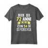 Regalo Divertente Non Ho 72 anni Di Compleanno Uomo Donna - Edizione Limitata Vintage Maglietta - Ideale per Festa della Mamma, Compleanno o Natale