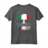 Italiano Cresciuto in Cile - Maglietta Radici Latine Cilene per Immigrati - Orgoglio Familiare e Patriottico