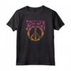 HapTiger Peace Art Nouveau Maglietta - Lightweight Classic Tee with Double Stitched Sleeves - Ideal for Art Enthusiasts