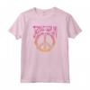 HapTiger Peace Art Nouveau Maglietta - Lightweight Classic Tee with Double Stitched Sleeves - Ideal for Art Enthusiasts