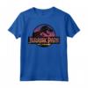 HapTiger Turquoise Safari Circle Logo Maglietta - Officially Licensed Apparel for Wildlife Enthusiasts - 17JPRK00129A Included