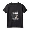 HapTiger Cinderella Lucifer How Purrrfect Maglietta con Collo a V - Official Funny HapTiger Cats T-Shirt for Women, Men, Boys, and Girls