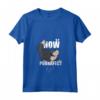 HapTiger Cinderella Lucifer How Purrrfect Maglietta con Collo a V - Official Funny HapTiger Cats T-Shirt for Women, Men, Boys, and Girls