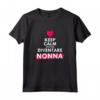 Keep Calm Sto per Diventare Nonna - Maglietta Divertente per Festa della Nonna - Ideale per Compleanno o Natale