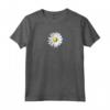 Fiore Margherita Bianca Moda Chic Casual Elegante per Donne - Maglia con Maniche Raglan - Ideale per Vacanze Estive e Occasioni Speciali