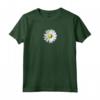 Fiore Margherita Bianca Moda Chic Casual Elegante per Donne - Maglia con Maniche Raglan - Ideale per Vacanze Estive e Occasioni Speciali