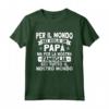 Il Miglior Papà del Mondo - Maglietta Festa del Papà Compleanno Regalo per Papà - Ideale per Figli e Figlie Orgogliosi - Acquista Online