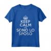 Keep Calm I'm The Groom - Maglietta con Cervo da Uomo per Feste di Addio al Celibato - Ideale come Regalo per lo Sposo e gli Amici