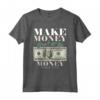 Fare Soldi Millionaire - Maglietta Cash Criptovaluta Business - Regalo per Amanti del Denaro - Ideale per Natale e Compleanno