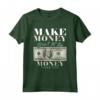 Fare Soldi Millionaire - Maglietta Cash Criptovaluta Business - Regalo per Amanti del Denaro - Ideale per Natale e Compleanno