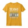 Fare Soldi Millionaire - Maglietta Cash Criptovaluta Business - Regalo per Amanti del Denaro - Ideale per Natale e Compleanno