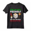 Sono un Papà Pizzaiolo - Maglietta per Veri Appassionati di Pizza - Ideale per Festa del Papà, Compleanno o Natale