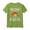 Funghi Porcini Divertente Figo Maglietta - Ideale per Cacciatori e Amanti dei Funghi - Leggera e Spiritosa
