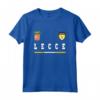 Lecce Maglia Sport/Calcio Bandiera Calcio Maglietta - Forza Italia - Ideale come Regalo Souvenir