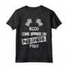 Ingegnere Figo - Maglietta Divertente per Ingegneri Meccanici, Chimici, Industriali e Elettrici - Ideale come Regalo per la Laurea in Ingegneria