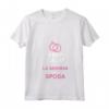 Donna Keep Calm Madre Futura Mamma Sposa Divertenti Regalo Amiche - Maglietta con Collo a V per Matrimonio e Addio al Nubilato