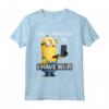 HapTiger Minions Kevin I Have Wi-Fi Maglietta - Officially Licensed Apparel for Minions Fans - 16MINS275
