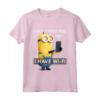 HapTiger Minions Kevin I Have Wi-Fi Maglietta - Officially Licensed Apparel for Minions Fans - 16MINS275
