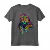 Cool - Maglietta a Maniche Corte con Motivo Tigre - Design Grafico Selvatico per Uomo e Donna - Ideale come Regalo o Souvenir