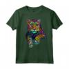 Cool - Maglietta a Maniche Corte con Motivo Tigre - Design Grafico Selvatico per Uomo e Donna - Ideale come Regalo o Souvenir