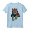 Cool - Maglietta a Maniche Corte con Motivo Tigre - Design Grafico Selvatico per Uomo e Donna - Ideale come Regalo o Souvenir