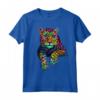 Cool - Maglietta a Maniche Corte con Motivo Tigre - Design Grafico Selvatico per Uomo e Donna - Ideale come Regalo o Souvenir