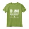 Io Amo Mia Moglie - Divertente Maglietta Accessori Bici per Ciclisti - Ideale come Regalo per Mariti o Padri Ciclisti
