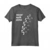 Mai Camminare da Sola - Tshirt per Cavallo per Donna - Maglietta per Amanti dei Cani e dei Cavalli - Ideale per Compleanni o Natale