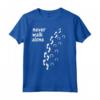 Mai Camminare da Sola - Tshirt per Cavallo per Donna - Maglietta per Amanti dei Cani e dei Cavalli - Ideale per Compleanni o Natale