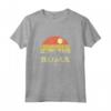 Camicia Vintage Skyline Roma - Maglietta Souvenir della Città Eterna - Idea Regalo Unica