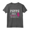Festa Del Mamma Figlio Figlia Bambino Mamma 2023 Caricamento Maglietta - Regalo per Future Mamme in Attesa di Bambino o Bambina nel 2023