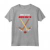 Hockey Su Ghiaccio Nato Per Giocare A Hockey - Regalo Maglietta per Giocatori e Portieri - Ideale Dopo l'Allenamento