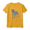 Cane Corso Grigio Occhi Blu Maglietta - Ideale per Amanti dei Cani - Regalo per la Festadelpapà o Natale