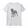 Cane Corso Grigio Occhi Blu Maglietta - Ideale per Amanti dei Cani - Regalo per la Festadelpapà o Natale