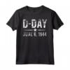 D-Day Shirt - Maglietta commemorativa della Seconda Guerra Mondiale - Ideale come regalo per appassionati di storia e veterani